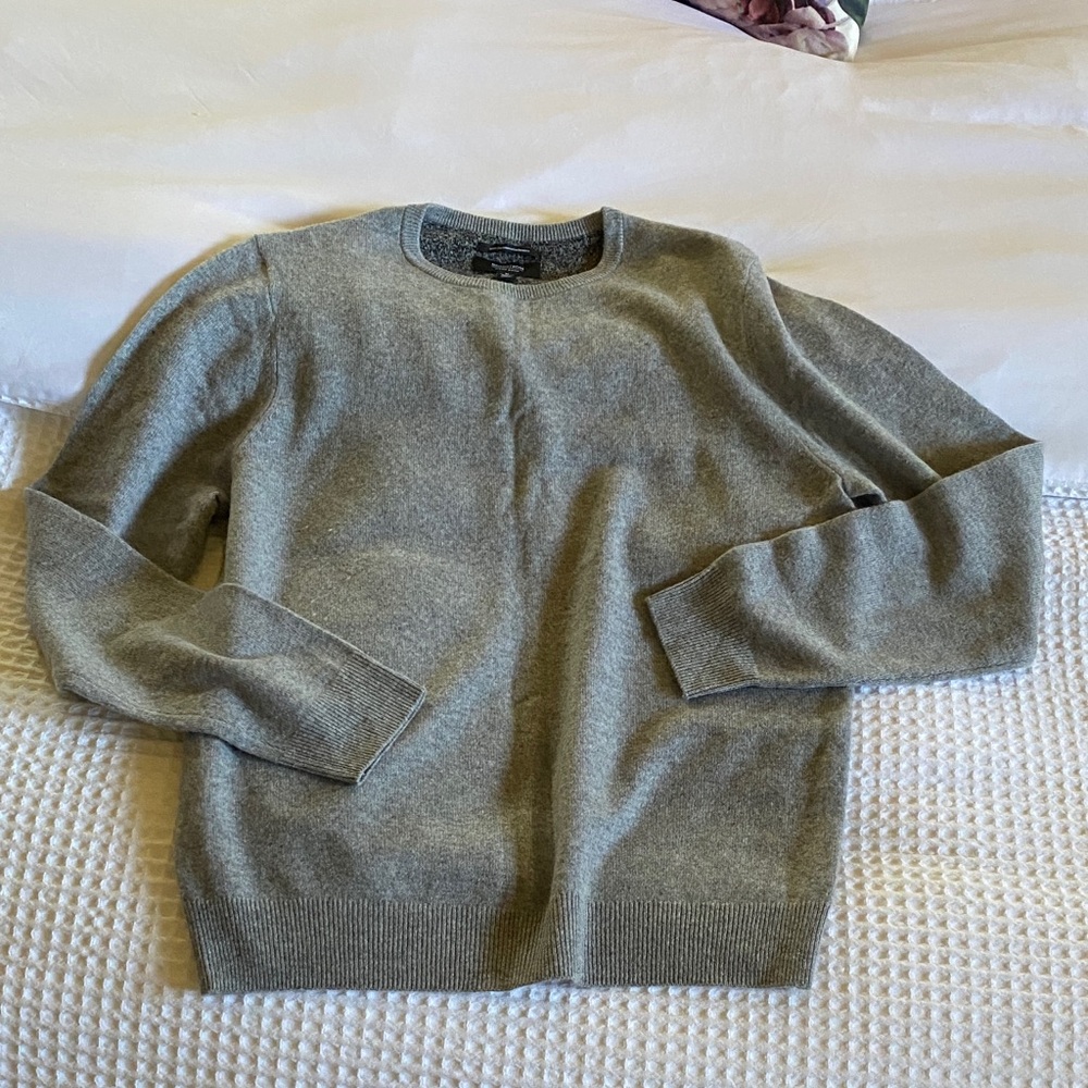 Nordstrom Men's Heather Gray Crewneck Sweater